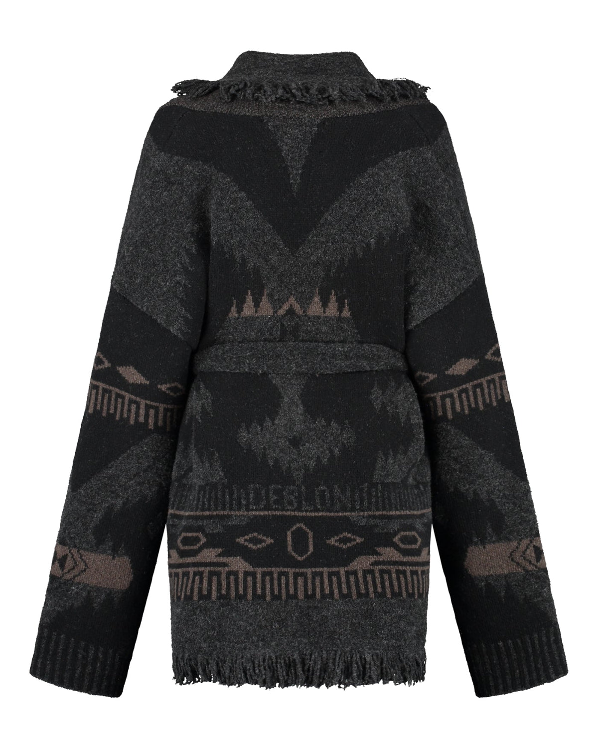 Ymke Cardigan dusk brown black sand | Bildmaterial bereitgestellt von SHOES.PLEASE.