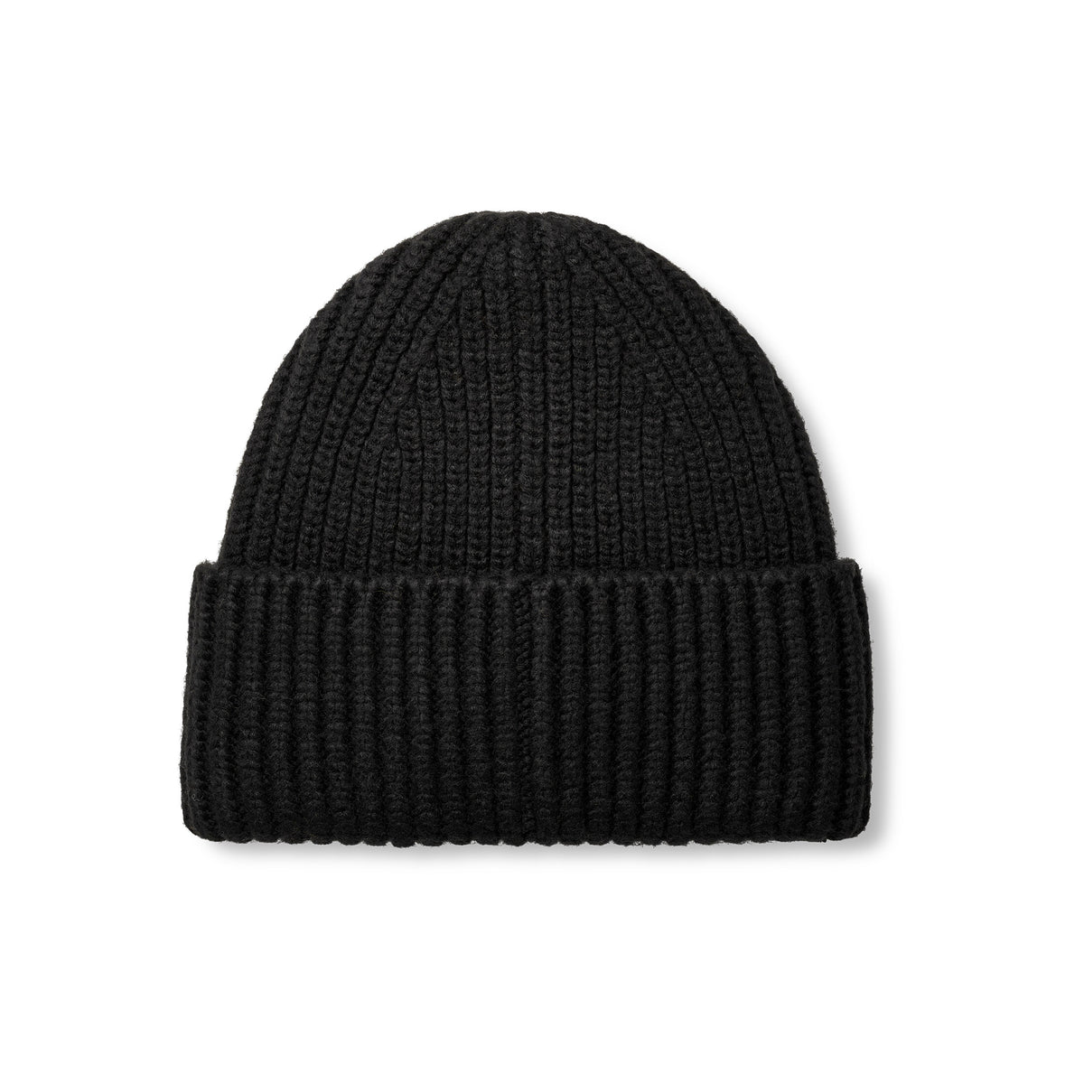 M CHUNKY RIB BEANIE blk | Bildmaterial bereitgestellt von SHOES.PLEASE.