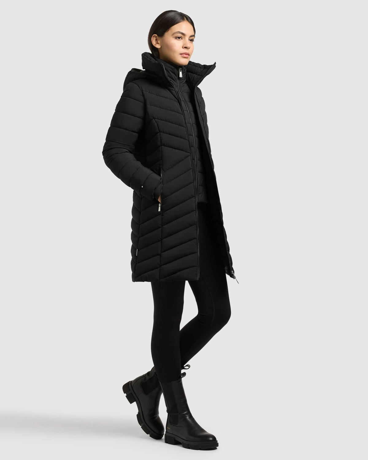 Khujo Mantel Damen DARCIE schwarz | Bildmaterial bereitgestellt von SHOES.PLEASE.