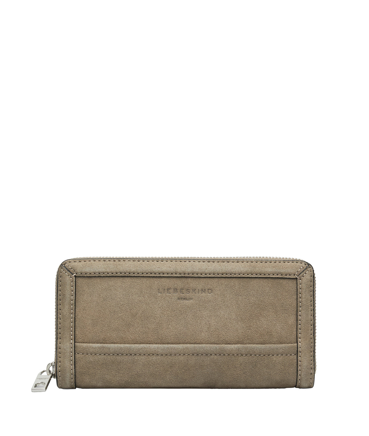 DELIA WALLET L REC SUEDE neutral grey | Bildmaterial bereitgestellt von SHOES.PLEASE.