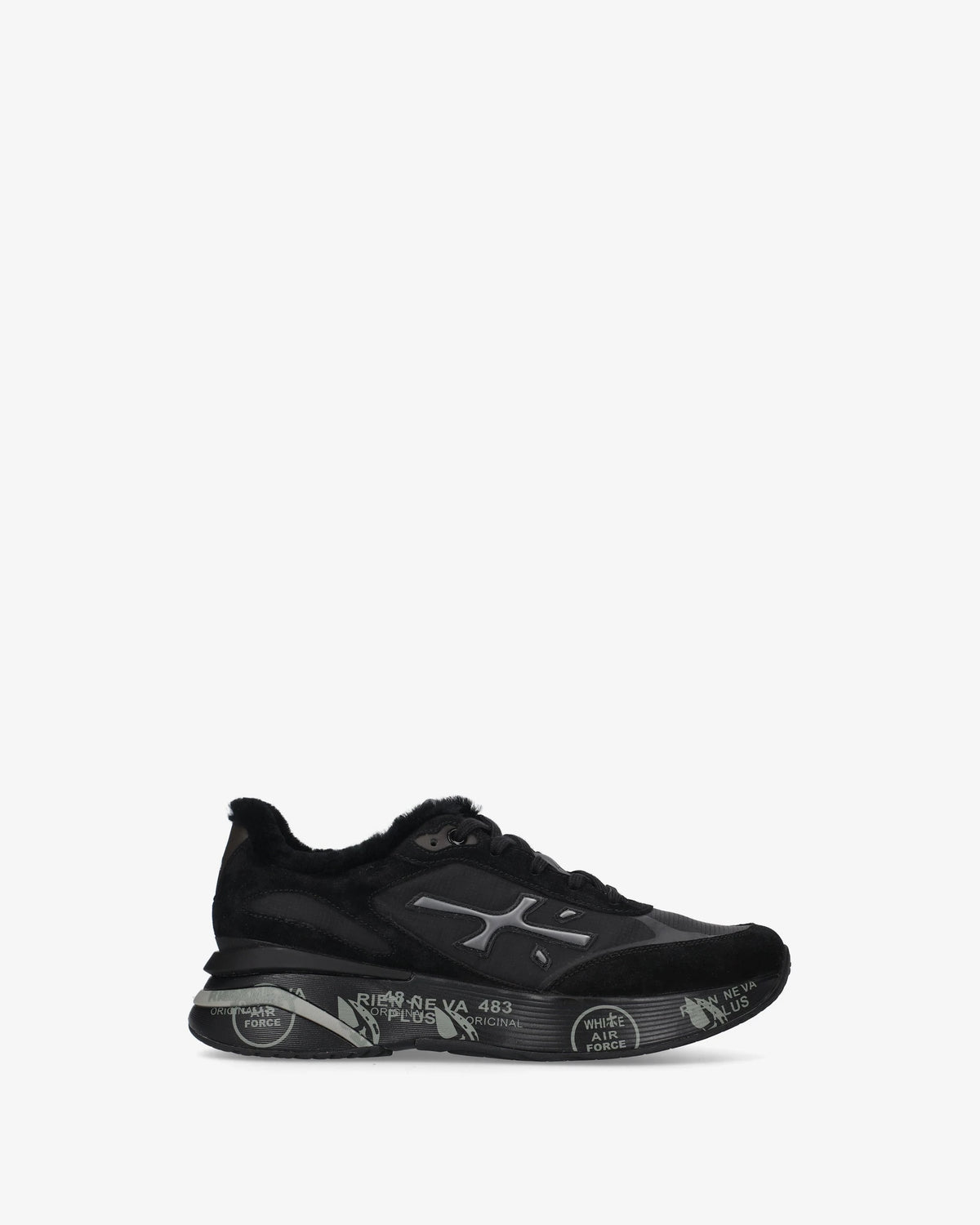 PREMIATA Schuhe Herren MOERUN schwarz Lammfell | Bildmaterial bereitgestellt von SHOES.PLEASE.