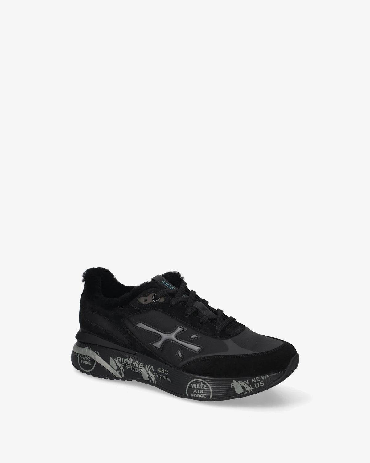 PREMIATA Schuhe Herren MOERUN schwarz Lammfell | Bildmaterial bereitgestellt von SHOES.PLEASE.