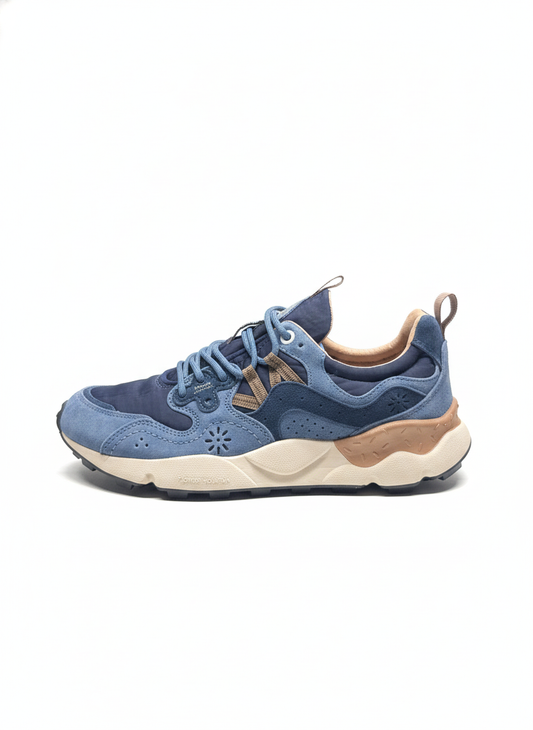 Yamano 3 Man Suede/Nylon navy blue brown
