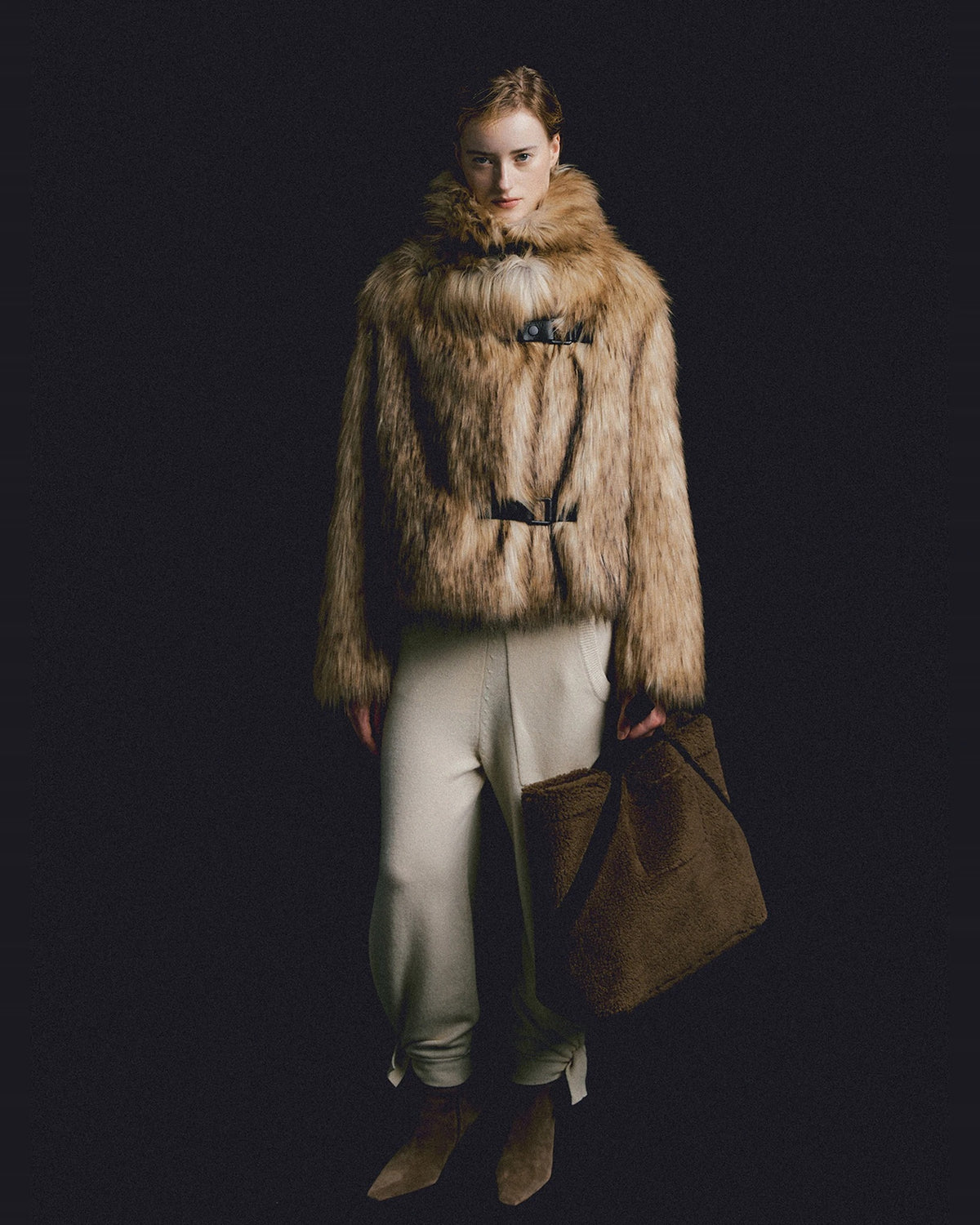 Roy Toggle Long Hair Jacket natural | Bildmaterial bereitgestellt von SHOES.PLEASE.