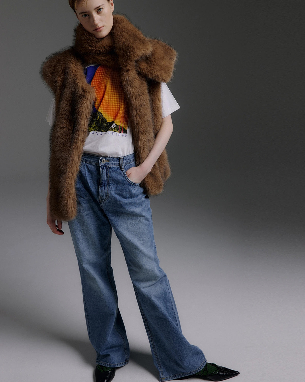 Etoil Collar Vest wildbrown | Bildmaterial bereitgestellt von SHOES.PLEASE.