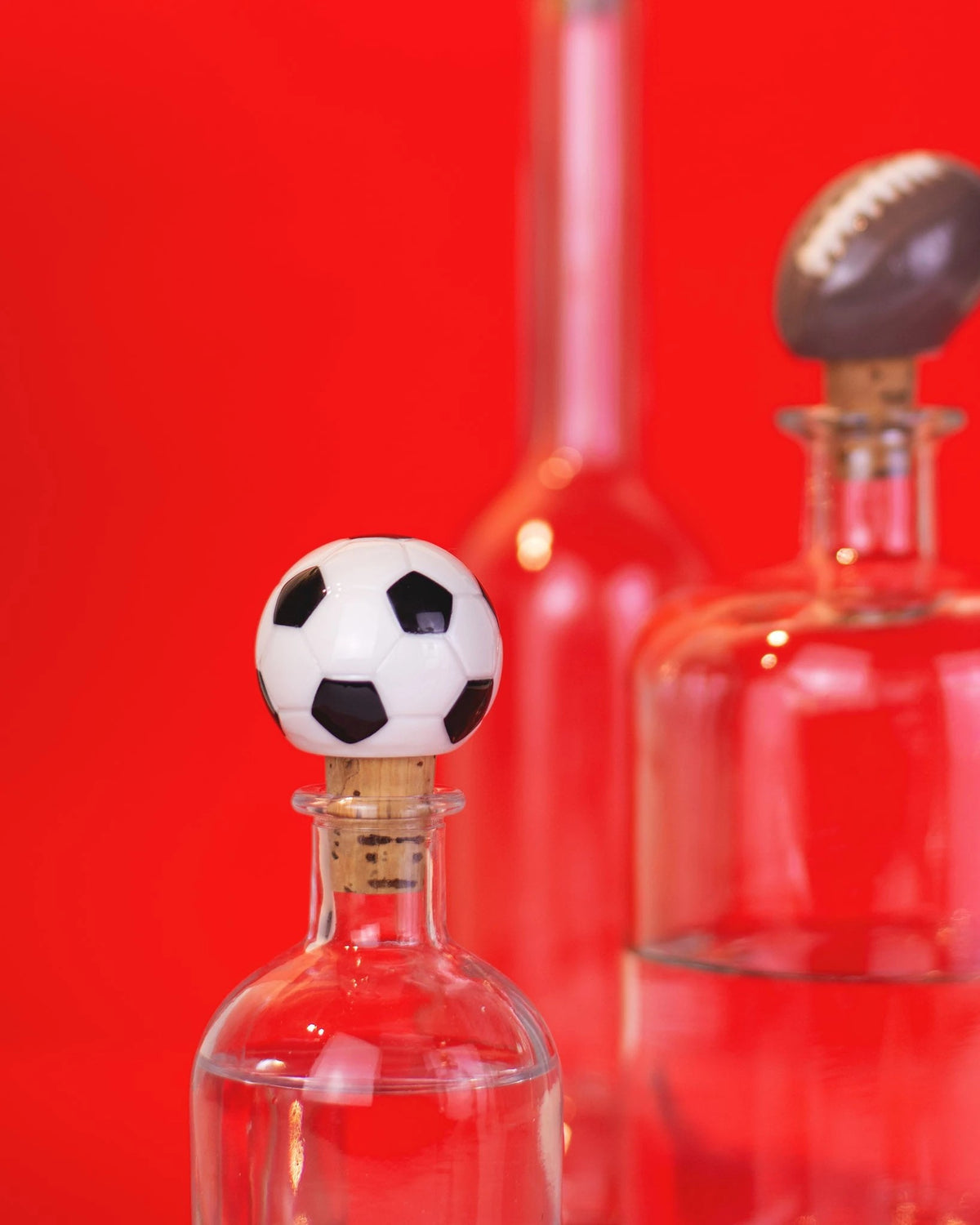 DONKEY Flaschenverschluss Icons of Sport Fußball weiß | Bildmaterial bereitgestellt von SHOES.PLEASE.
