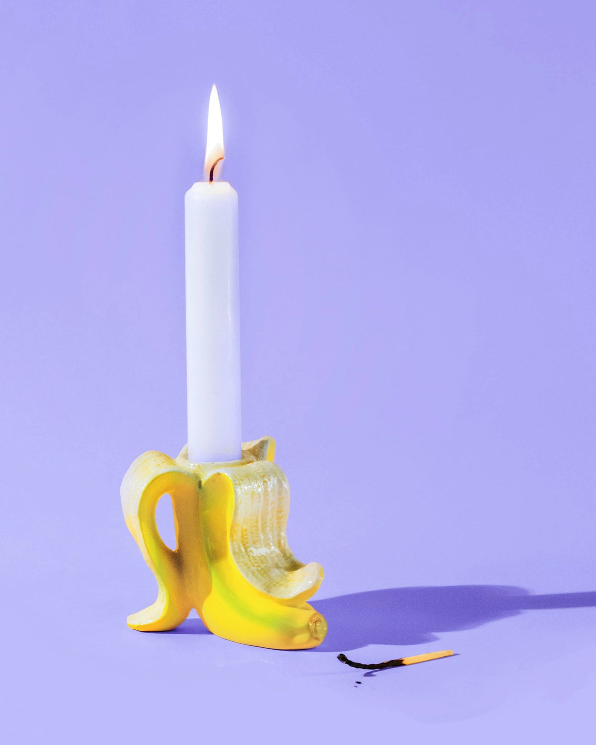 DONKEY Kerzenhalter-Set Banana Romance gelb | Bildmaterial bereitgestellt von SHOES.PLEASE.