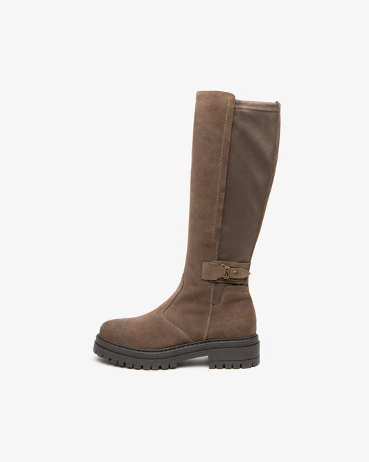 NERO GIARDINI Stiefel Damen I618028D Velour beige