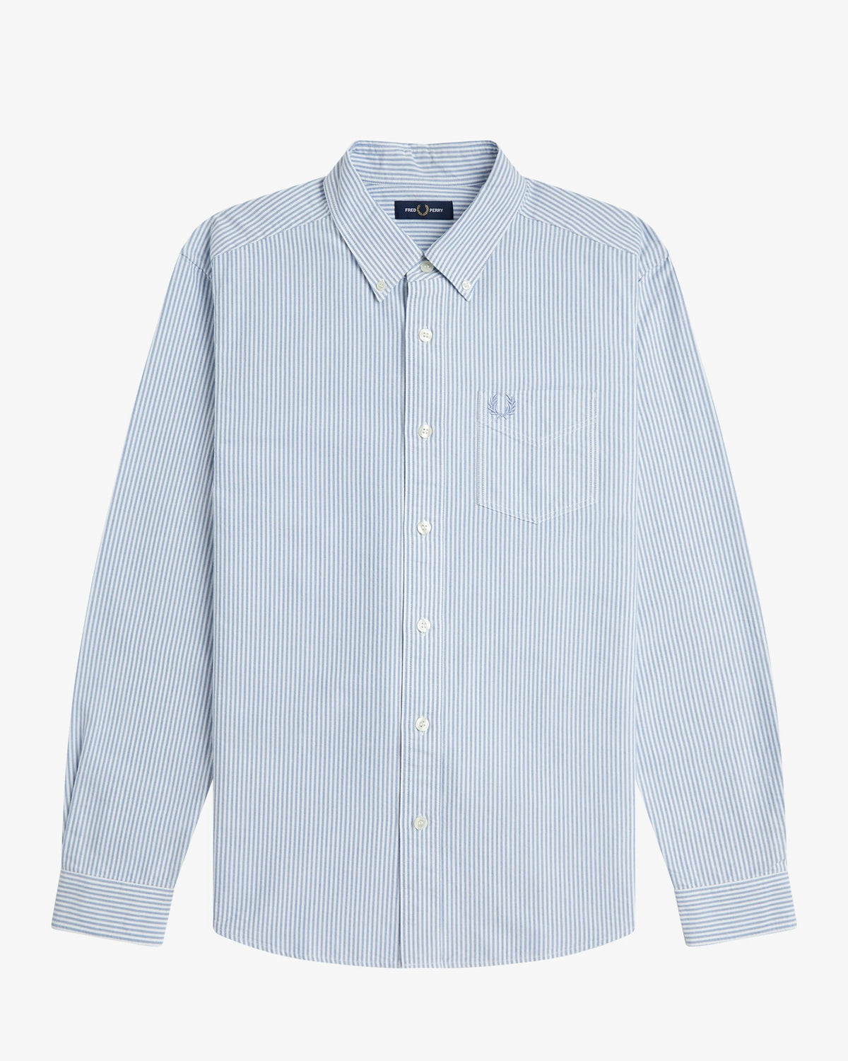 RELAXED STRIPED OXFORD SHIRT sky blue | Bildmaterial bereitgestellt von SHOES.PLEASE.