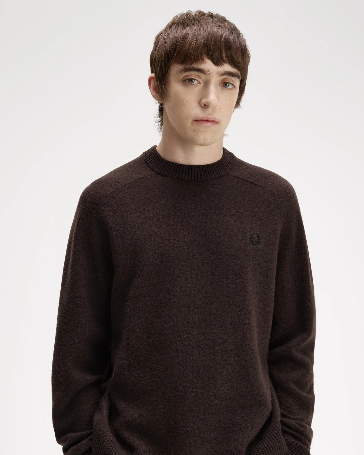 SADDLE SLEEVE JUMPER rich brown | Bildmaterial bereitgestellt von SHOES.PLEASE.