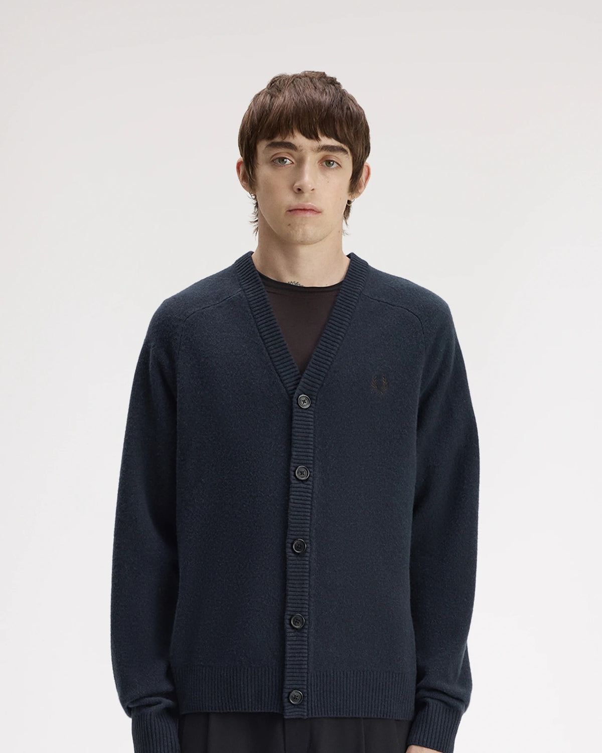 SADDLE SLEEVE CARDIGAN navy | Bildmaterial bereitgestellt von SHOES.PLEASE.