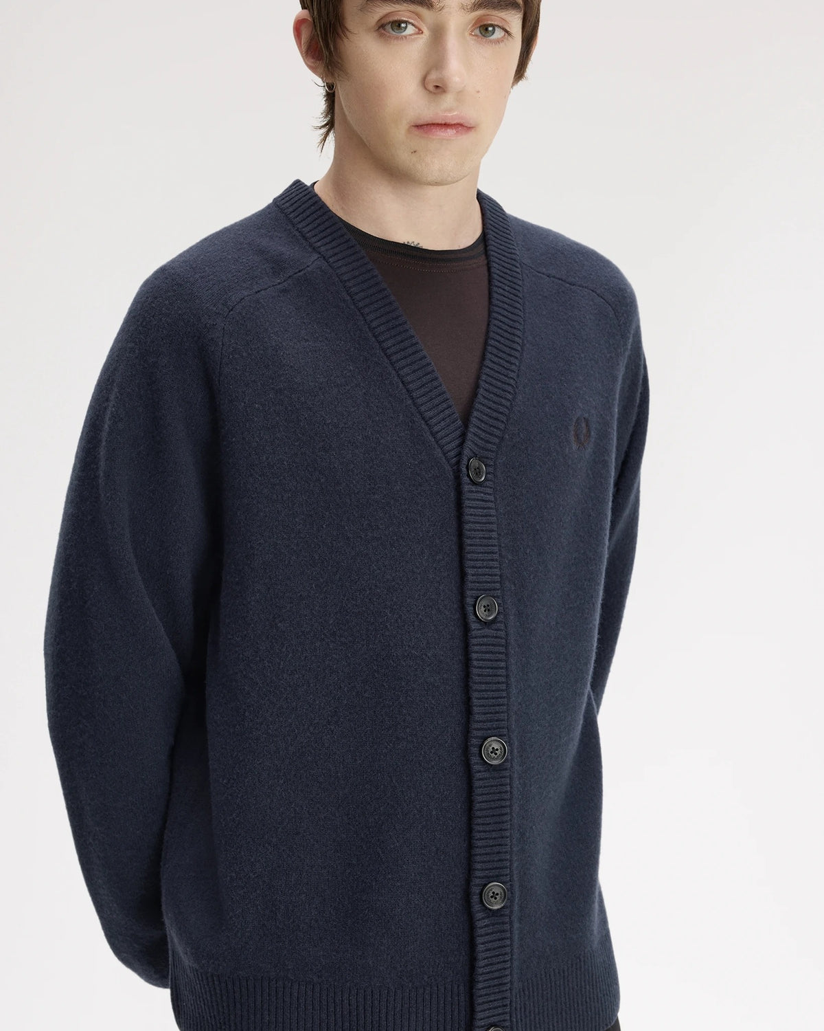 SADDLE SLEEVE CARDIGAN navy | Bildmaterial bereitgestellt von SHOES.PLEASE.
