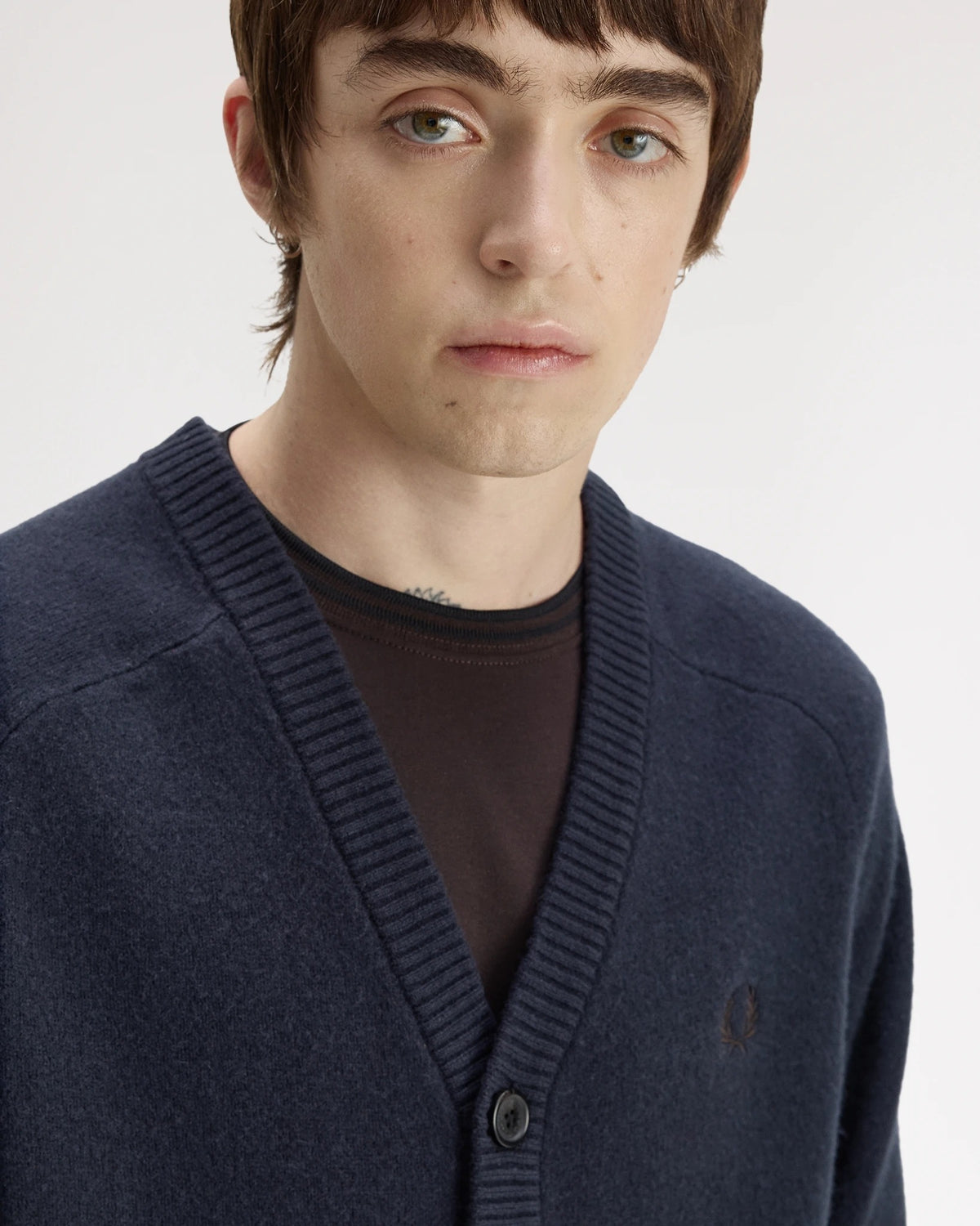 SADDLE SLEEVE CARDIGAN navy | Bildmaterial bereitgestellt von SHOES.PLEASE.