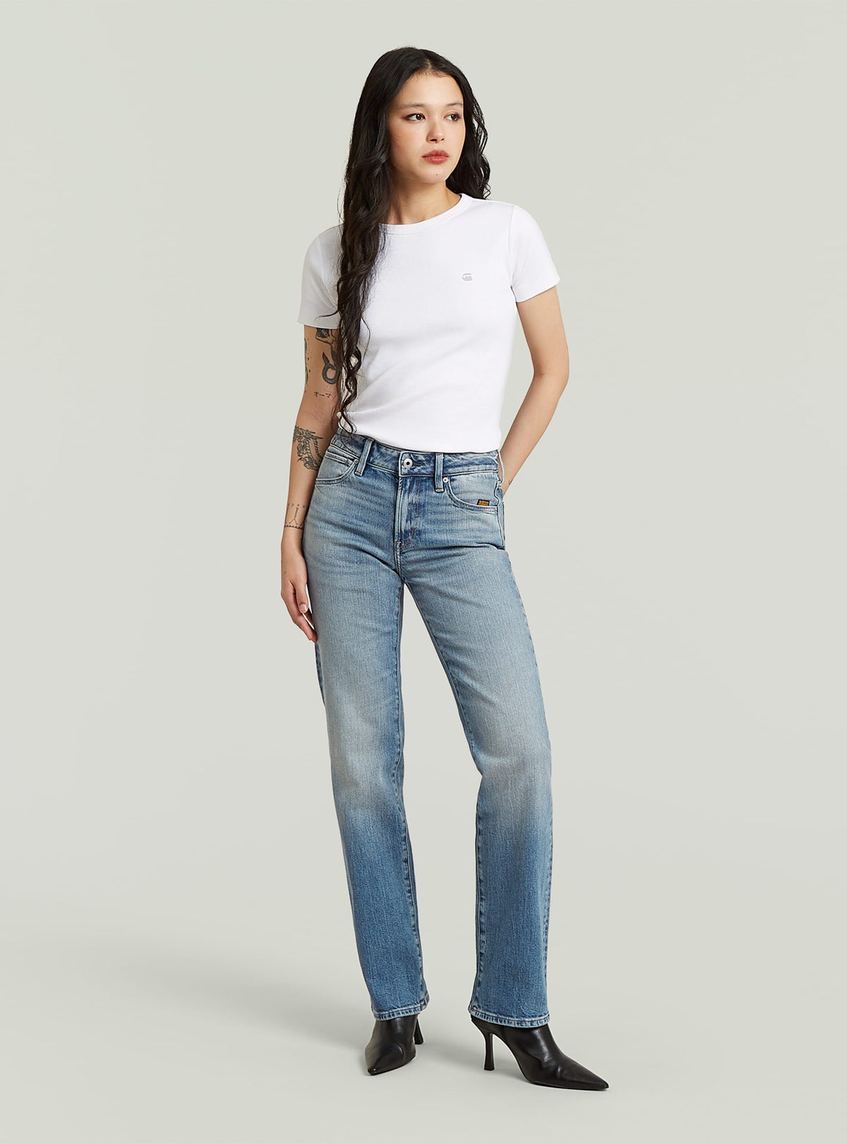 G-Straight Wmn faded blue halite | Bildmaterial bereitgestellt von SHOES.PLEASE.