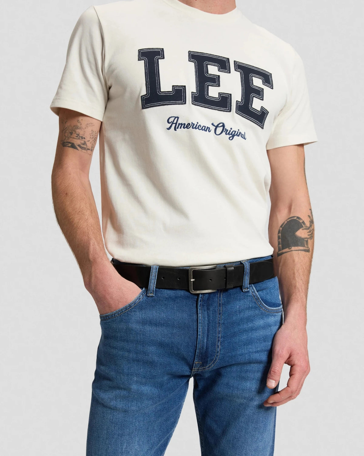 EMBOSSED LOGO BELT black | Bildmaterial bereitgestellt von SHOES.PLEASE.