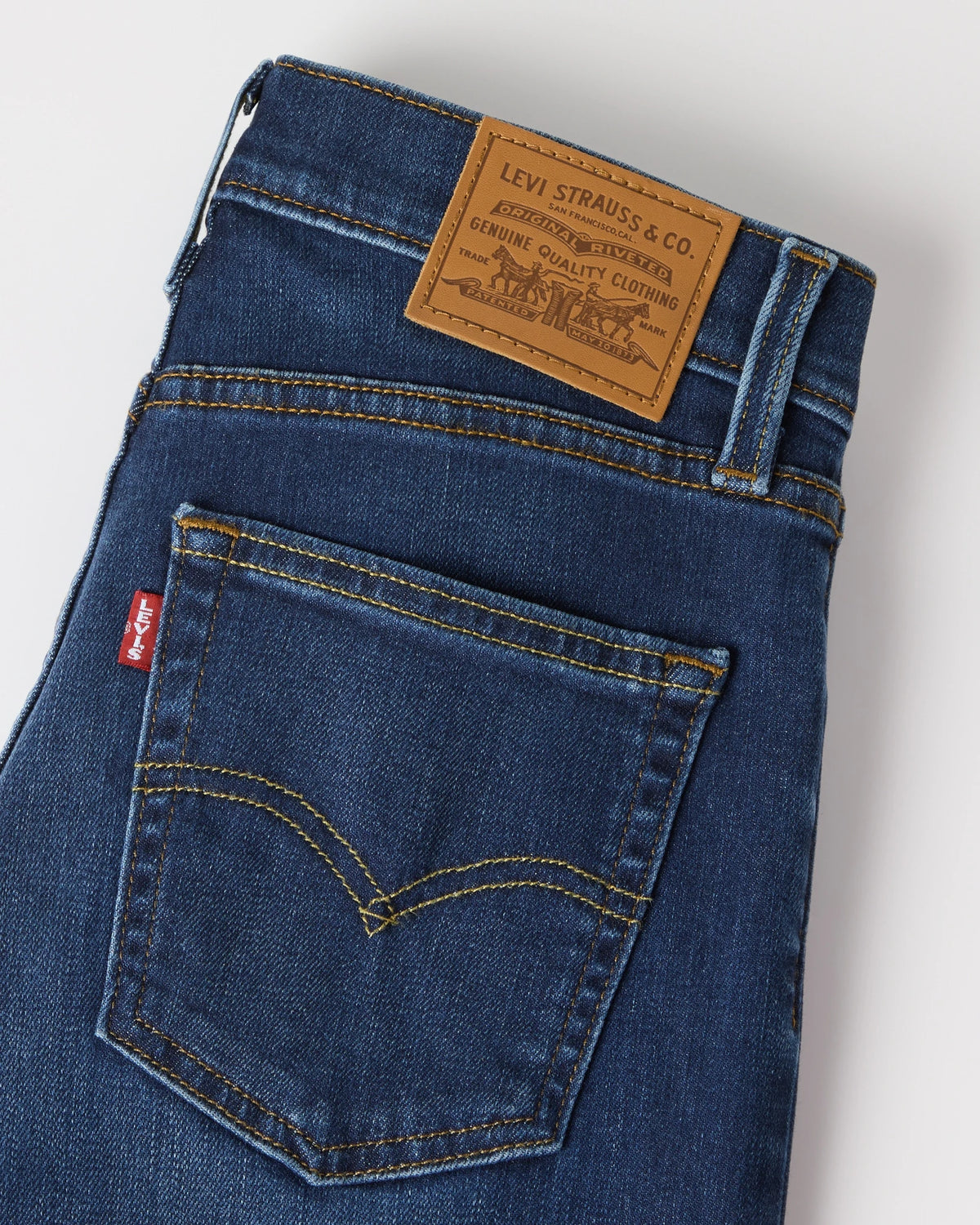 723 HIGH RISE STRAIGHT TRUE BLUE DARK | Bildmaterial bereitgestellt von SHOES.PLEASE.