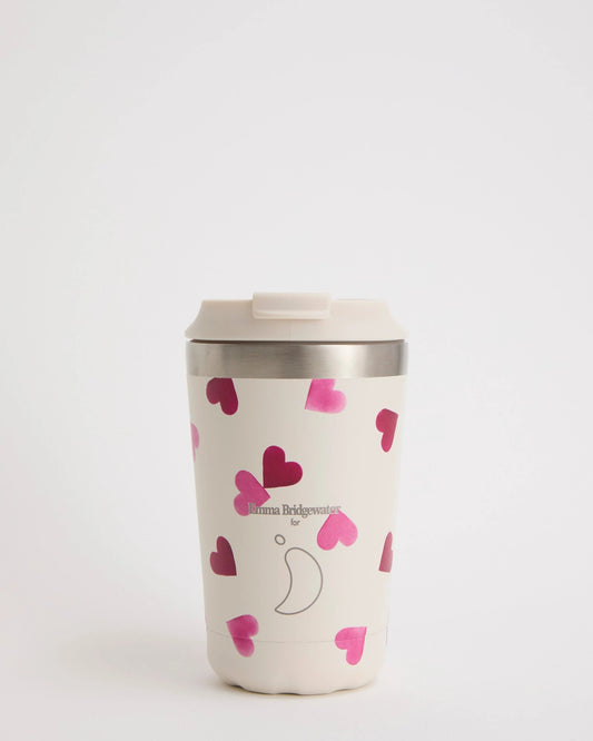 Kaffeebecher mit Henkel 340 ml Emma Bridgewater pink hearts
