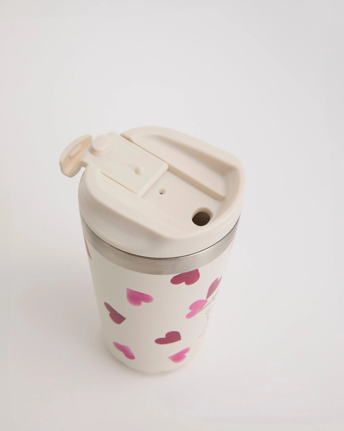 Kaffeebecher mit Henkel 340 ml Emma Bridgewater pink hearts | Bildmaterial bereitgestellt von SHOES.PLEASE.