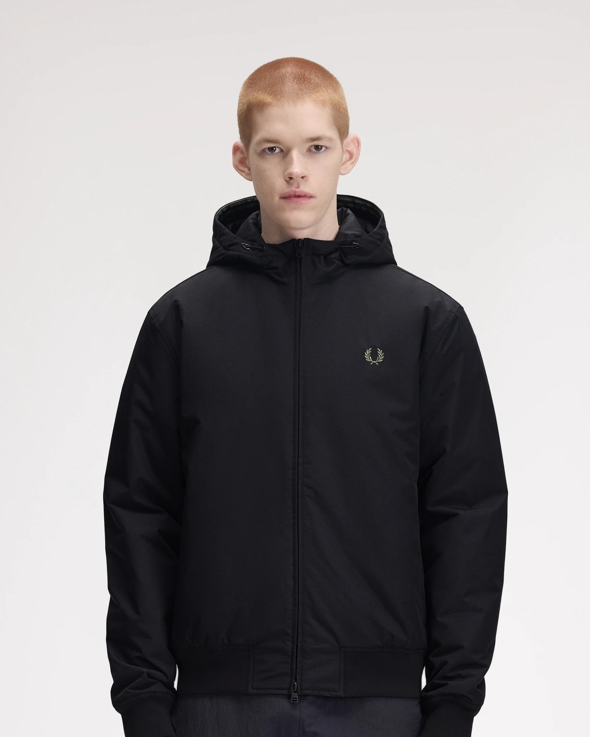 HOODED BRENTHAM JACKET black | Bildmaterial bereitgestellt von SHOES.PLEASE.