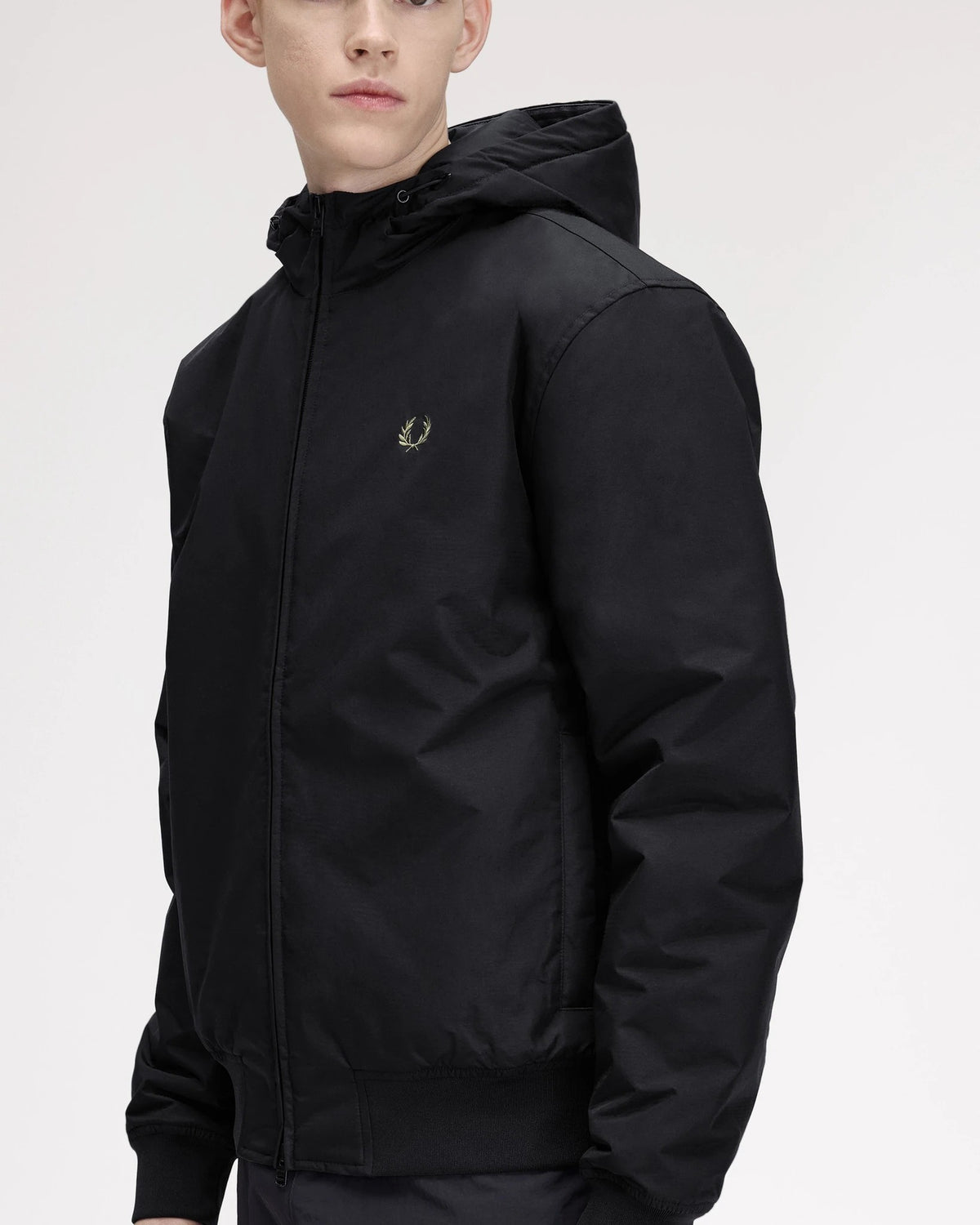 HOODED BRENTHAM JACKET black | Bildmaterial bereitgestellt von SHOES.PLEASE.