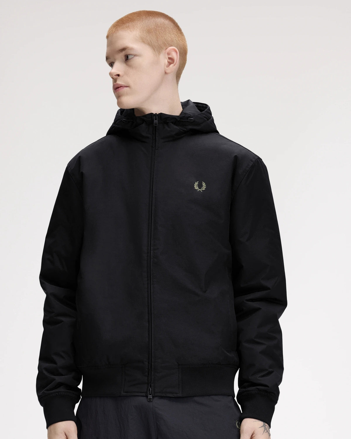 HOODED BRENTHAM JACKET black | Bildmaterial bereitgestellt von SHOES.PLEASE.