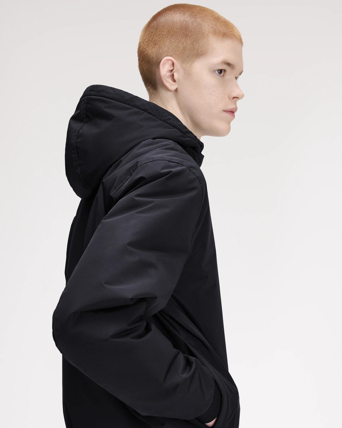 HOODED BRENTHAM JACKET black | Bildmaterial bereitgestellt von SHOES.PLEASE.