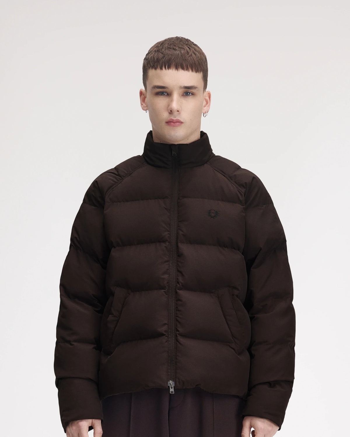 RAGLAN SLEEVE PADDED JACKET rich brown | Bildmaterial bereitgestellt von SHOES.PLEASE.