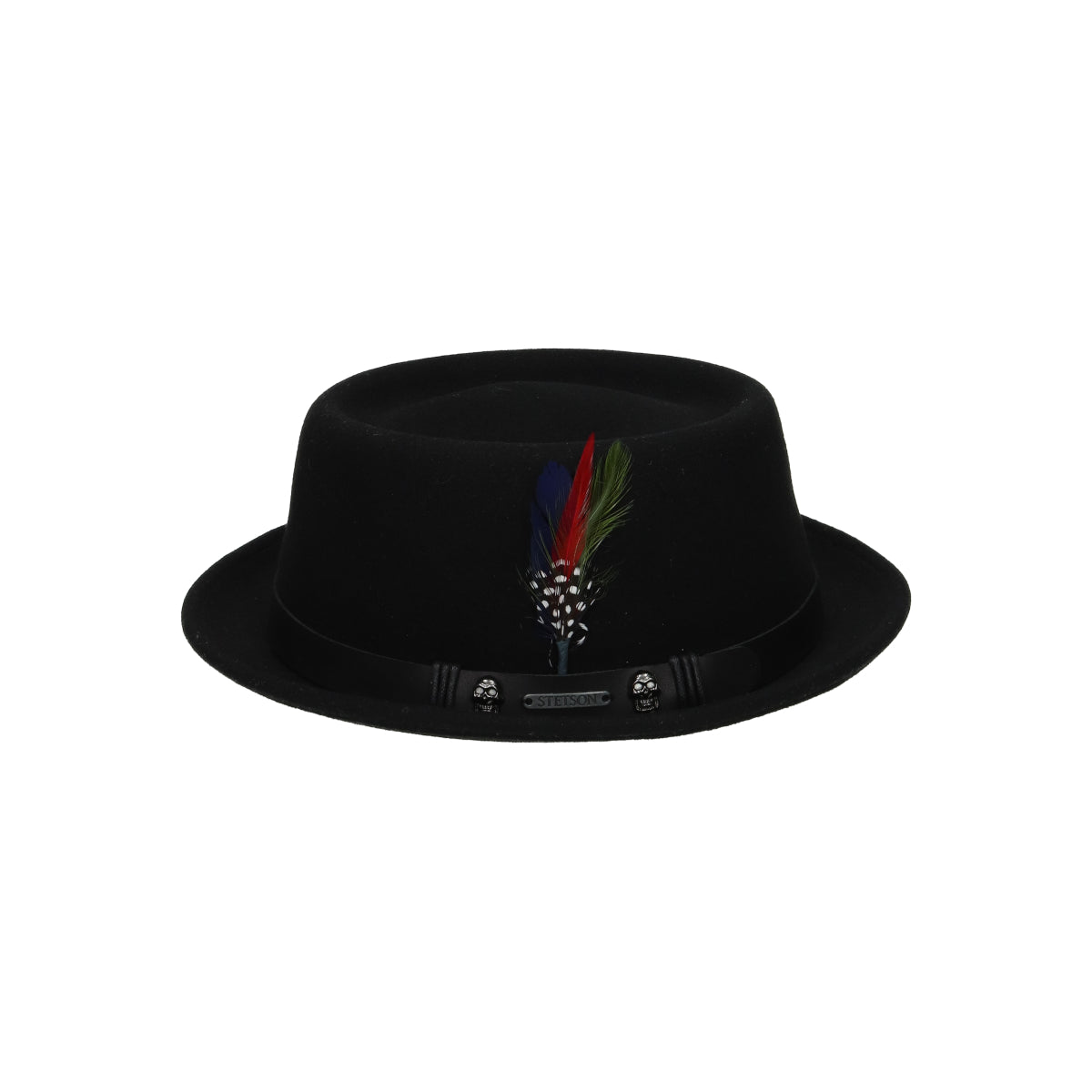 Pork Pie Woolfelt schwarz rot | Bildmaterial bereitgestellt von SHOES.PLEASE.