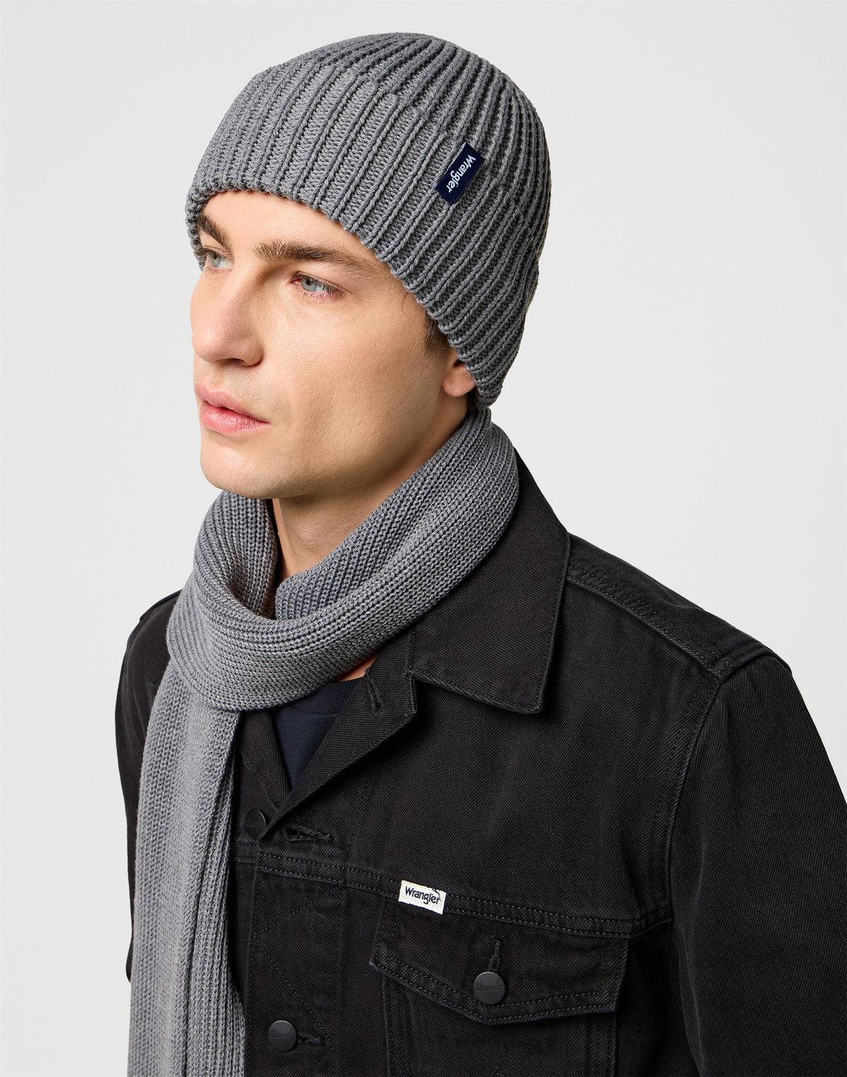 SCARF BEANIE SET mid grey mel | Bildmaterial bereitgestellt von SHOES.PLEASE.
