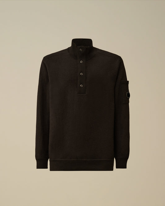 KNITWEAR - POLO COLLAR black