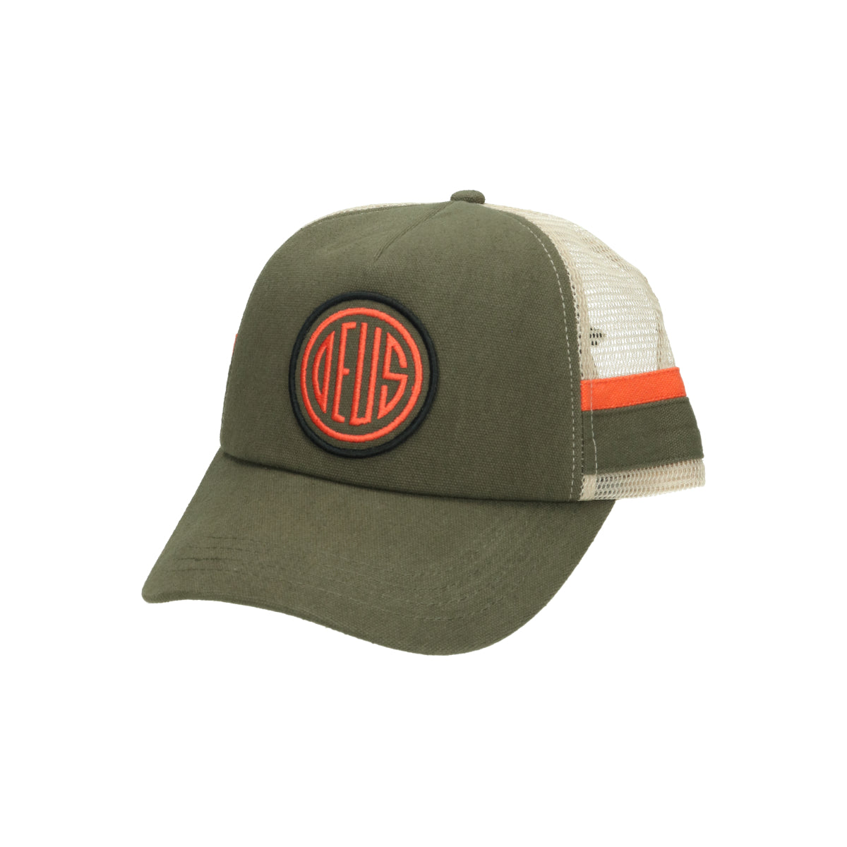 Woven Pill Trucker DMF237013 olive | Bildmaterial bereitgestellt von SHOES.PLEASE.