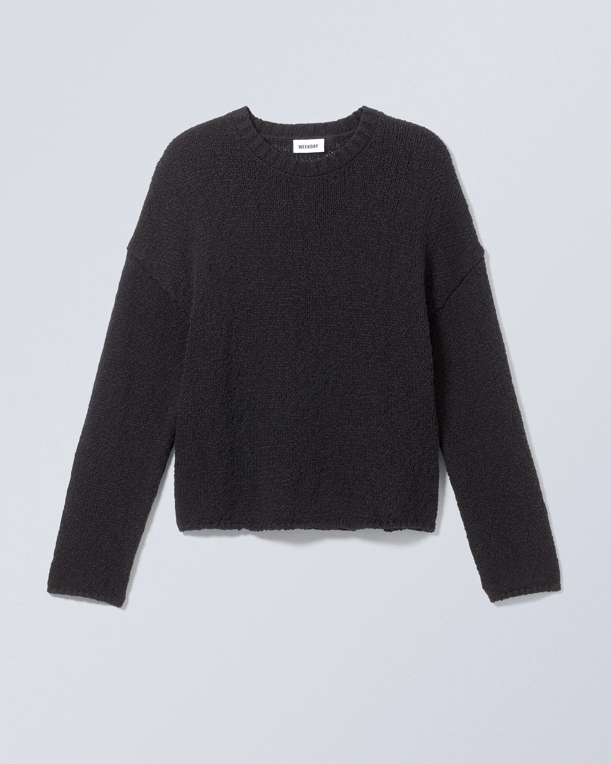 Connor Cropped Sweater black | Bildmaterial bereitgestellt von SHOES.PLEASE.