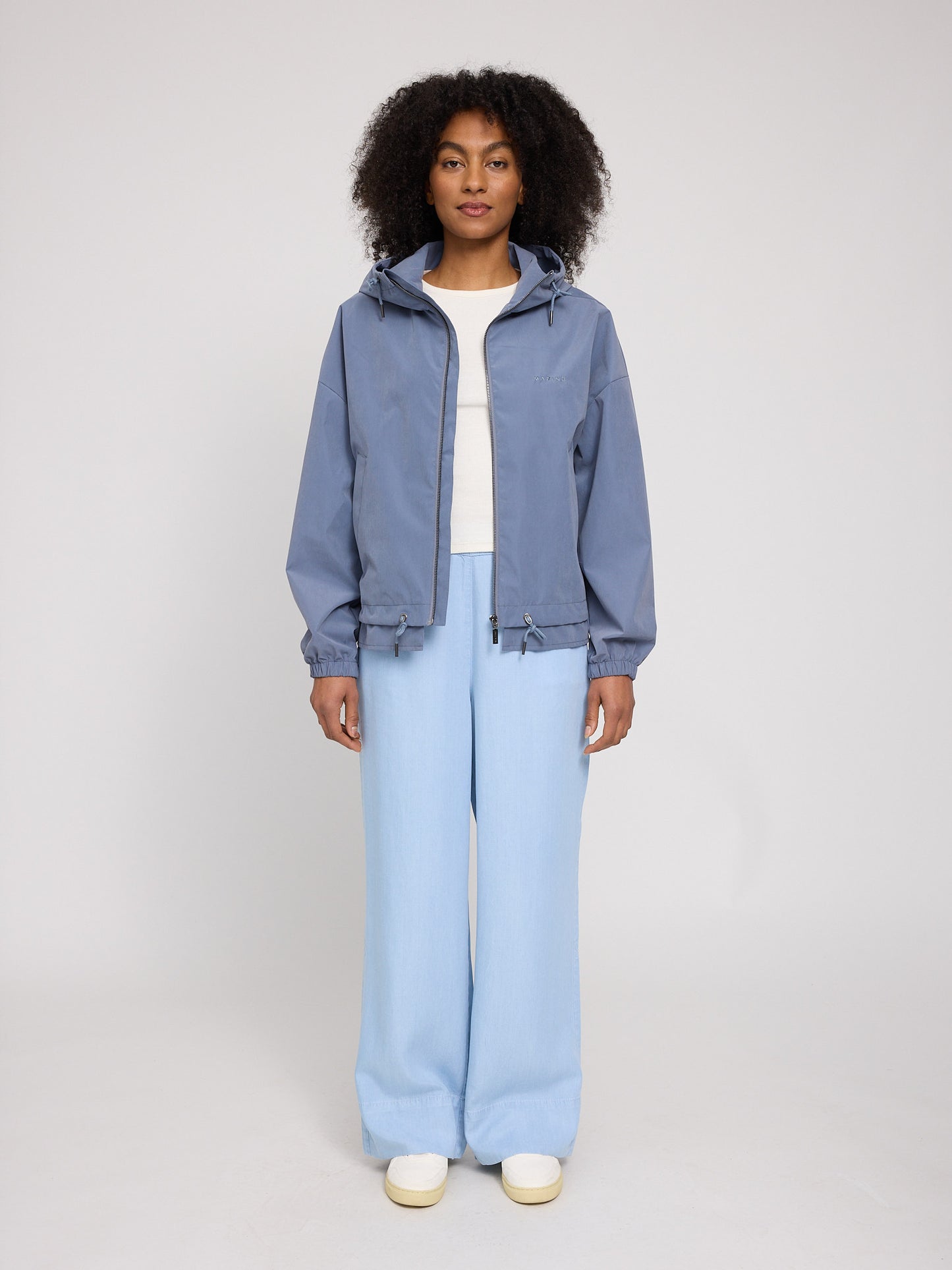 Layer Look Light Jacket slate blue | Bildmaterial bereitgestellt von SHOES.PLEASE.