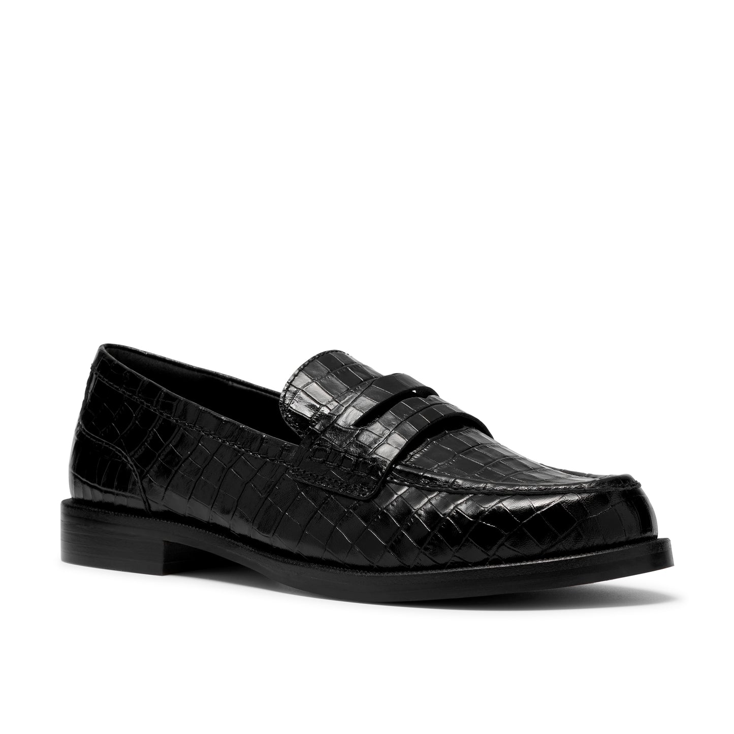 Straven2 Penny black croc | Bildmaterial bereitgestellt von SHOES.PLEASE.