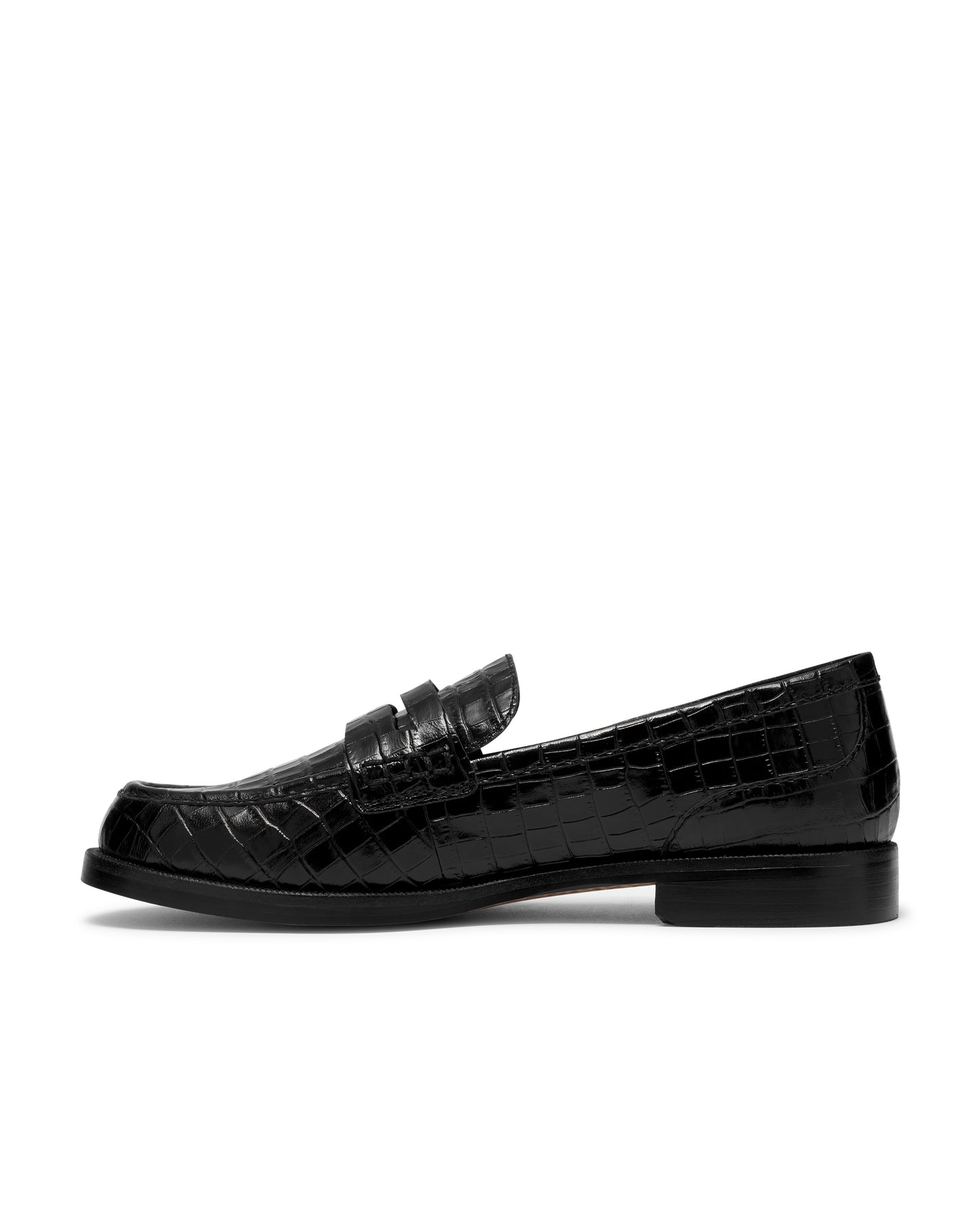 Straven2 Penny black croc | Bildmaterial bereitgestellt von SHOES.PLEASE.