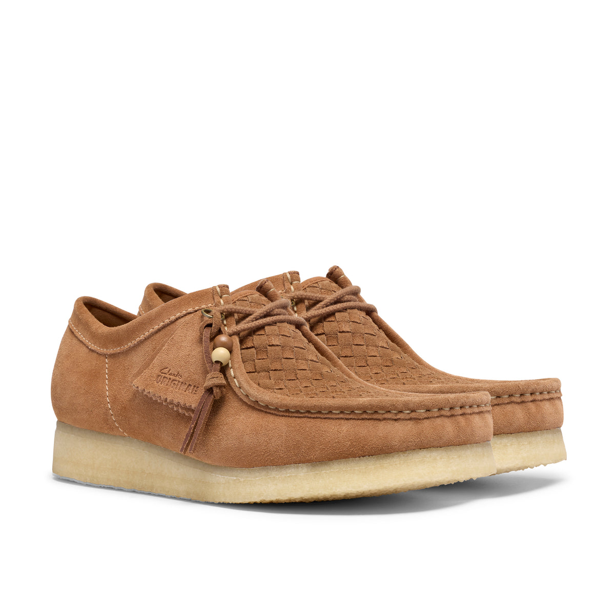 Wallabee tan weave | Bildmaterial bereitgestellt von SHOES.PLEASE.