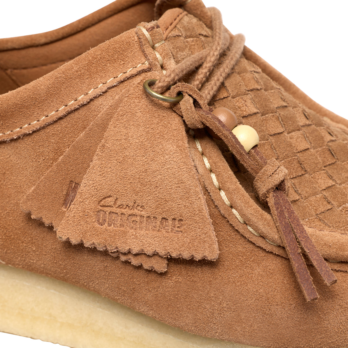 Wallabee tan weave | Bildmaterial bereitgestellt von SHOES.PLEASE.