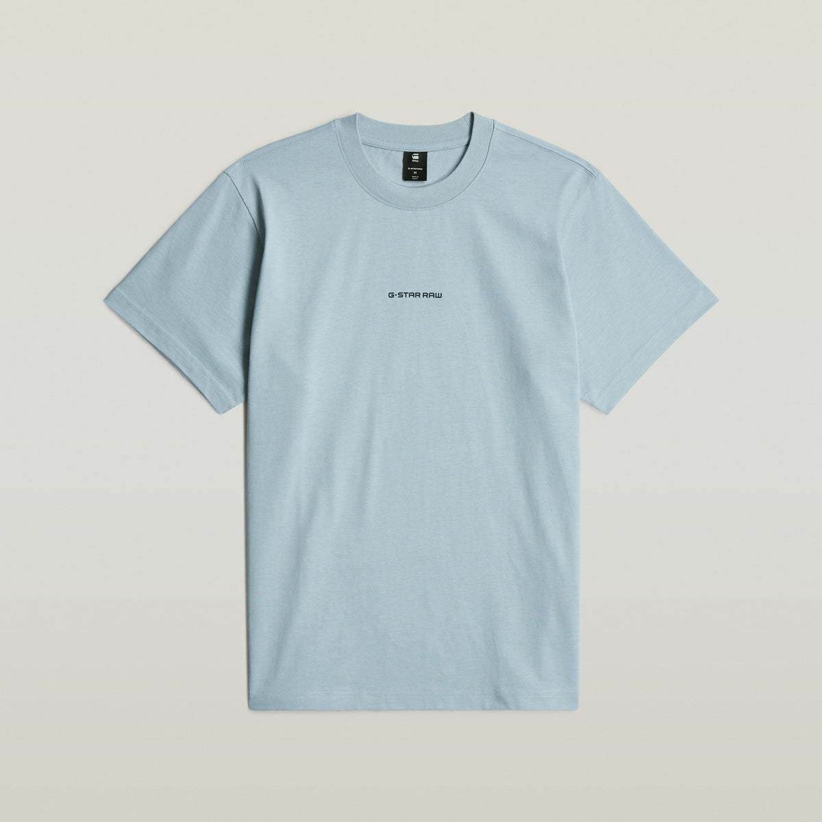 Center Chest Logo Loose R T Shirt faz blue | Bildmaterial bereitgestellt von SHOES.PLEASE.