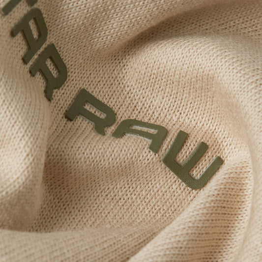 Center Chest Logo Loose R T Shirt dk brick