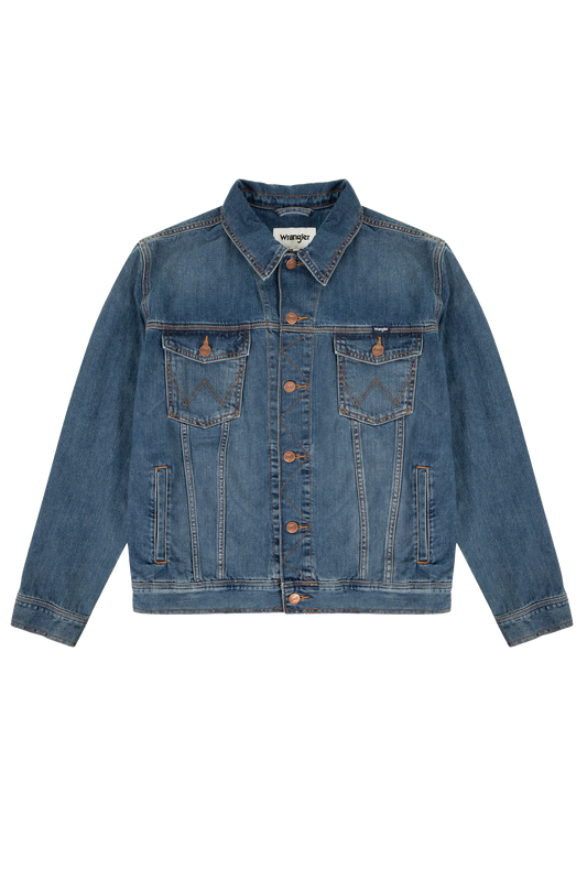 Wrangler Western DNM Jkt mid stone