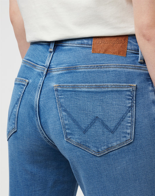 STRAIGHT AURELIA medium denim