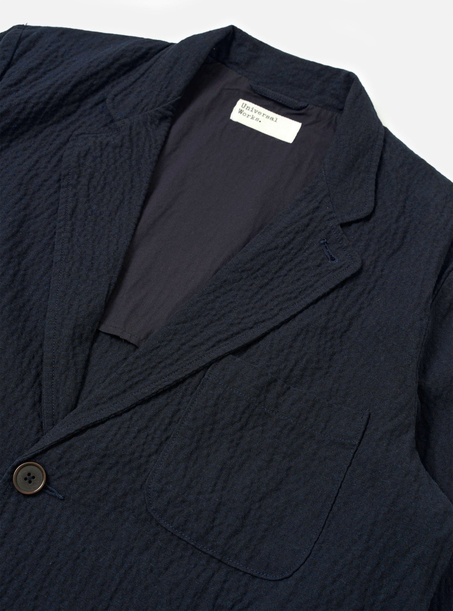 TWO BUTTON JACKET dark navy | Bildmaterial bereitgestellt von SHOES.PLEASE.