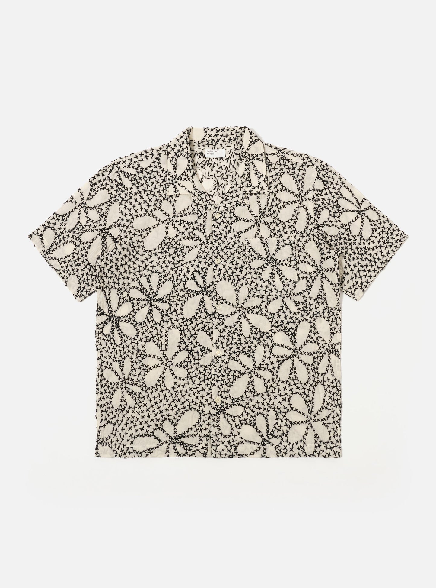 ROAD SHIRT ecru/black | Bildmaterial bereitgestellt von SHOES.PLEASE.