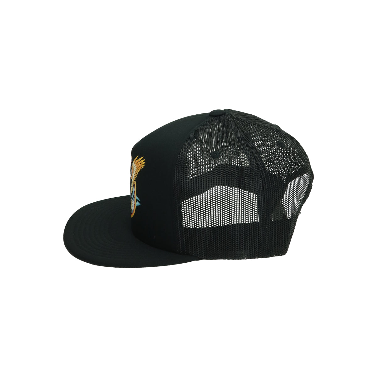 District HP Trucker Hat black/black schwarz | Bildmaterial bereitgestellt von SHOES.PLEASE.