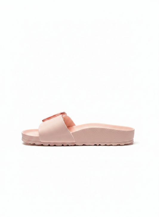 Madrid Big Buckle EVA Women Narrow light rose