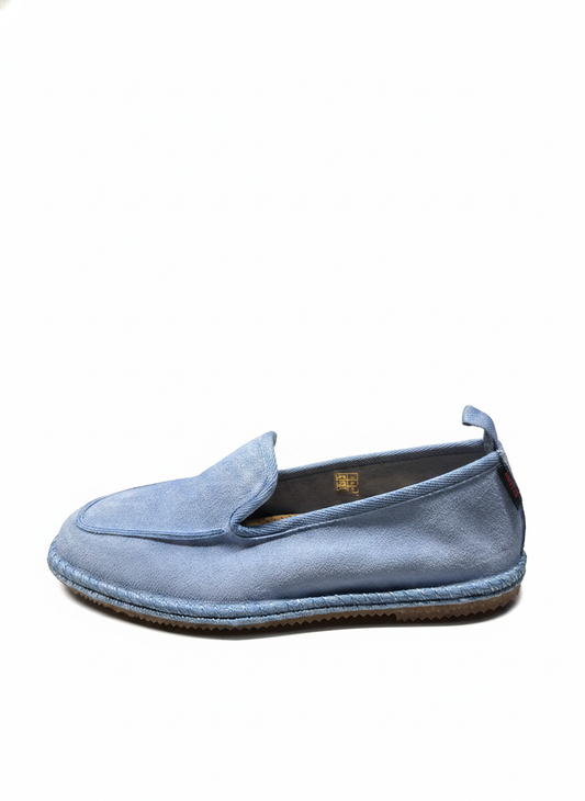 Myama Women Suede baby blue