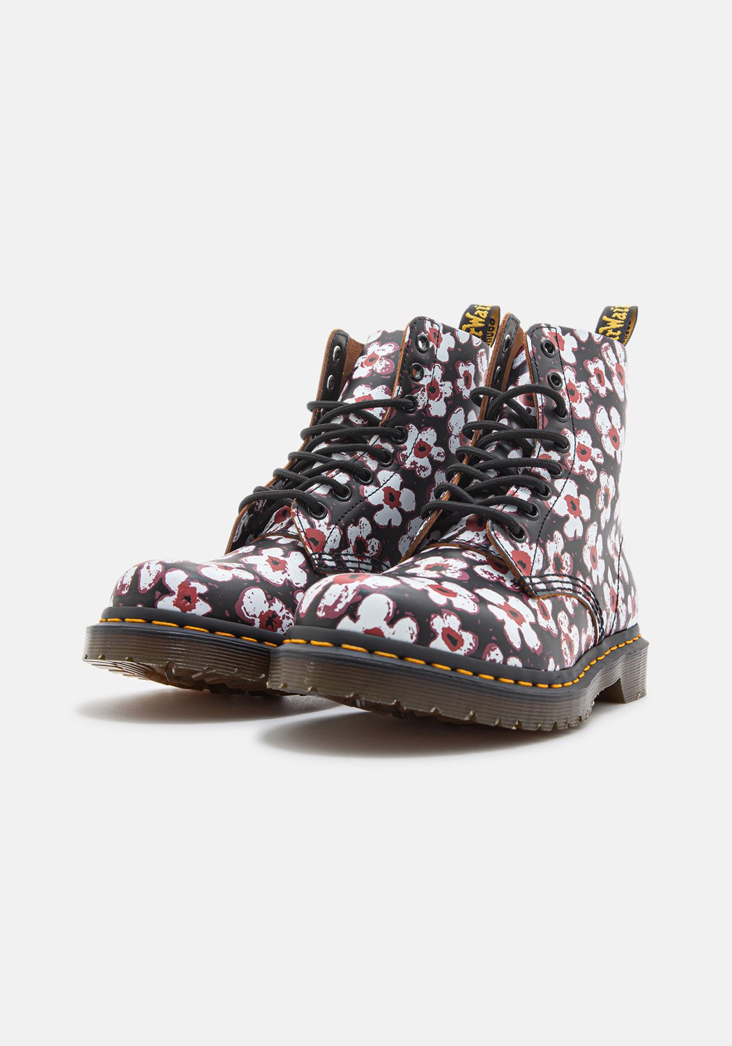 1460 Pascal Vint.Smooth Pansy Fayre blk/ | Bildmaterial bereitgestellt von SHOES.PLEASE.