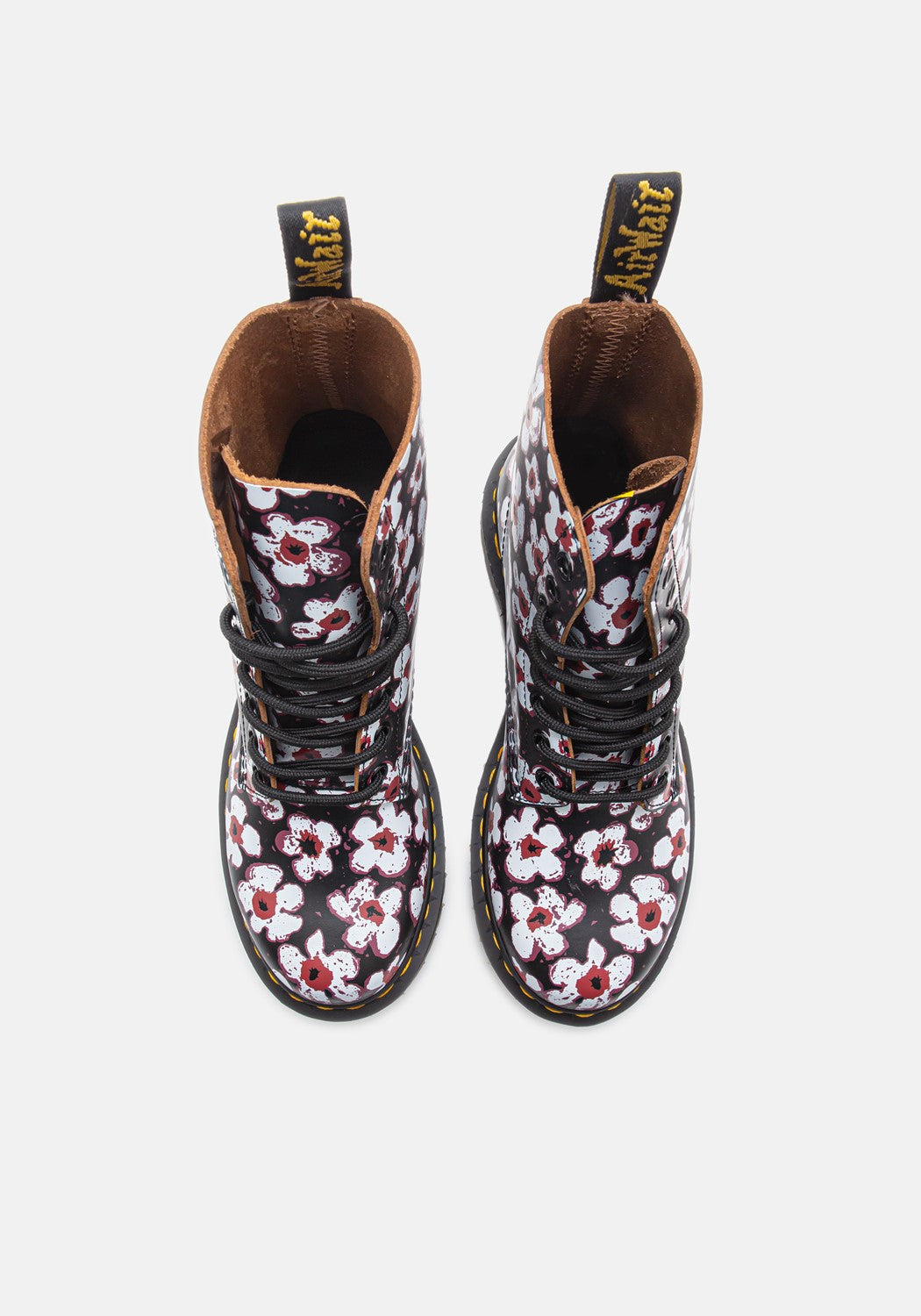 1460 Pascal Vint.Smooth Pansy Fayre blk/ | Bildmaterial bereitgestellt von SHOES.PLEASE.