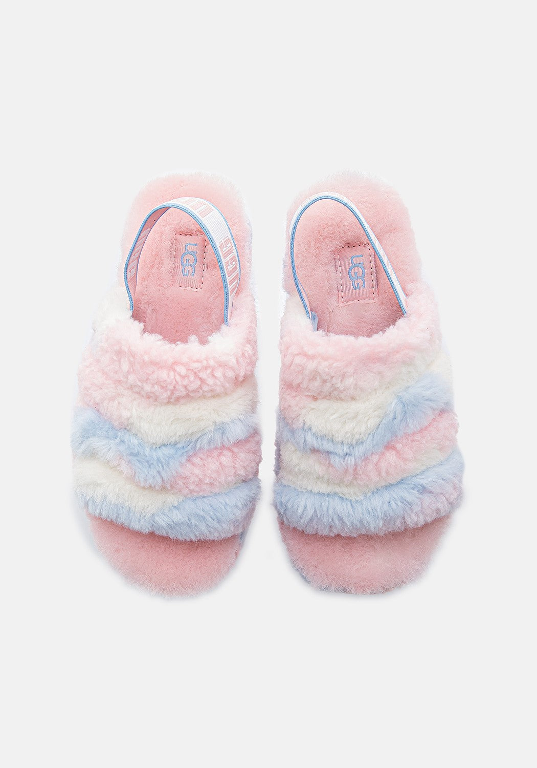 Kid´s Fluff Yeah Slide Cali Coll. pride hell | Bildmaterial bereitgestellt von SHOES.PLEASE.