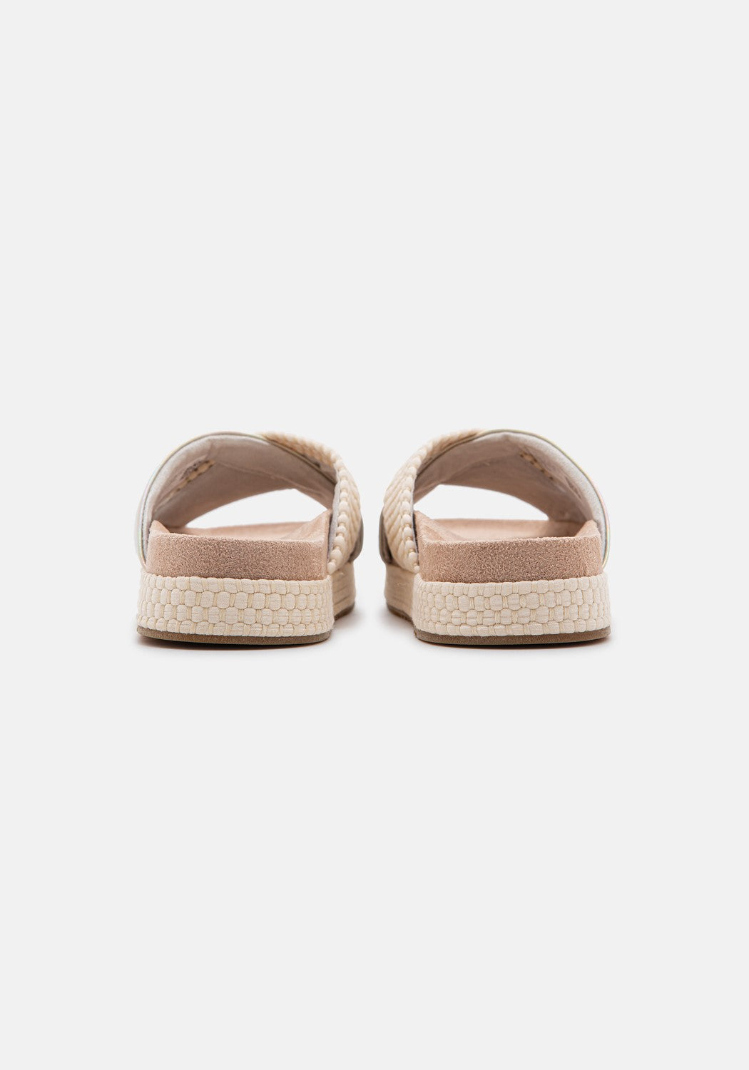 10016561 WM Paloma Leather/Woven silver | Bildmaterial bereitgestellt von SHOES.PLEASE.
